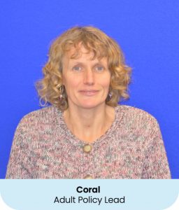 Photo of Coral Histed, CBF's Adult Policy Lead