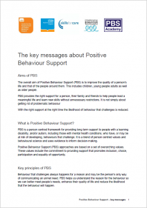 PBS key messages PDF