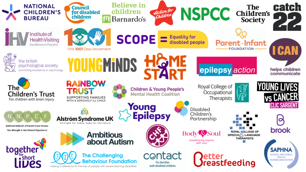 Graphic showing members of Children and Young People’s Health Policy Influencing Group