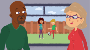 Animation still - Raising awareness of restrictive practice in the early years