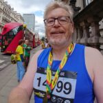 Keith Ridge at the London Landmarks Half Marathon