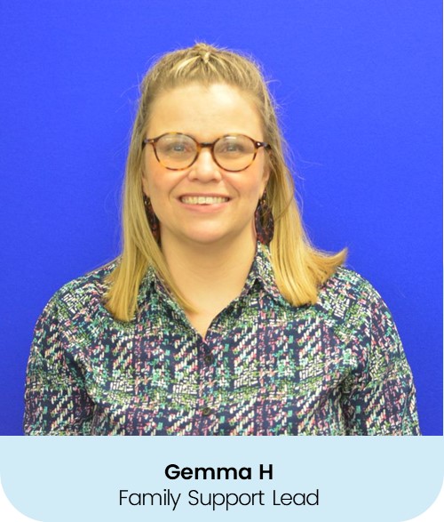 Photograph of Gemma, the CBF's Family Support Lead