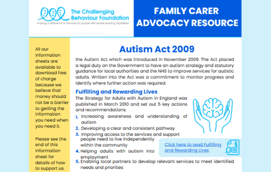 Autism Act 2009