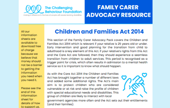 Children and Families Act 2014