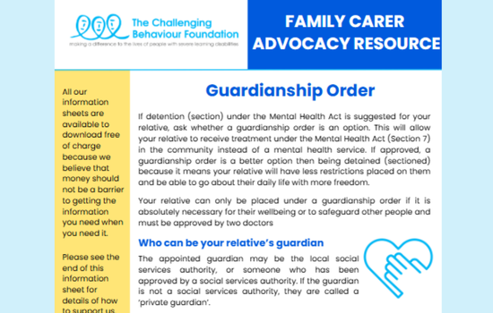 Guardianship Order
