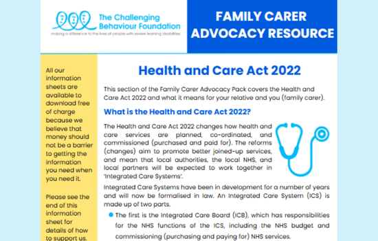Health and Care Act 2022